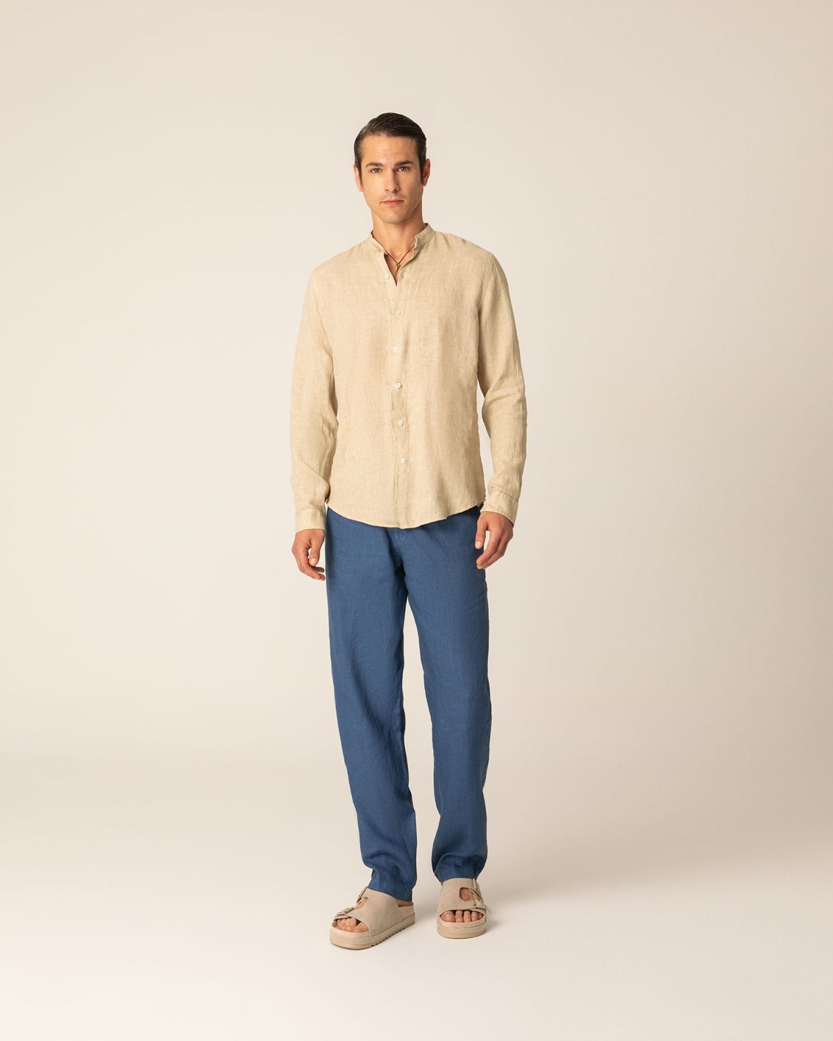 Linen Chinos Trousers