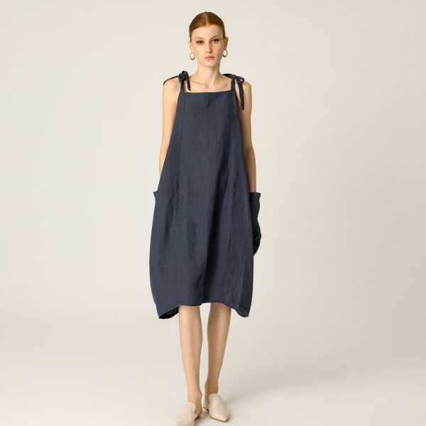 Linen Overall Dress