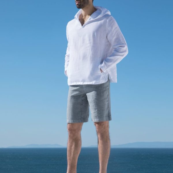 Linen Bermuda Shorts