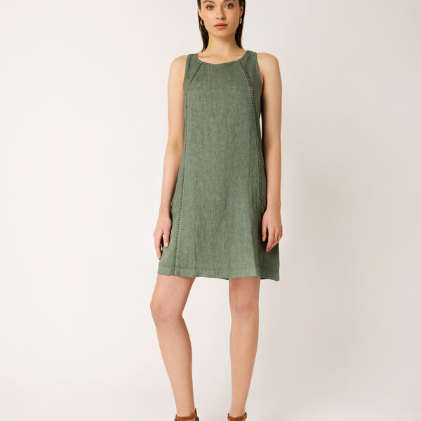 Linen Sleeveless Dress