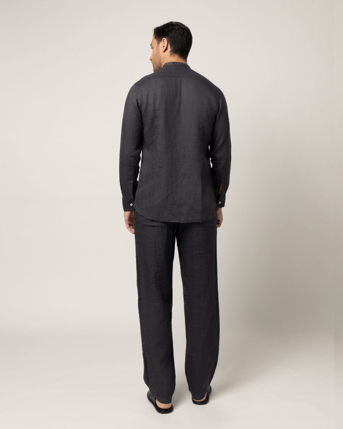 Regular fit Mao Collar Shirt