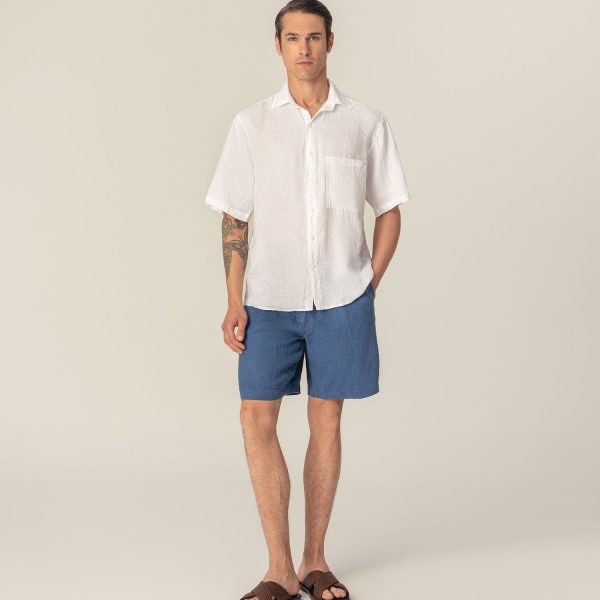 Linen relaxed fit shirt