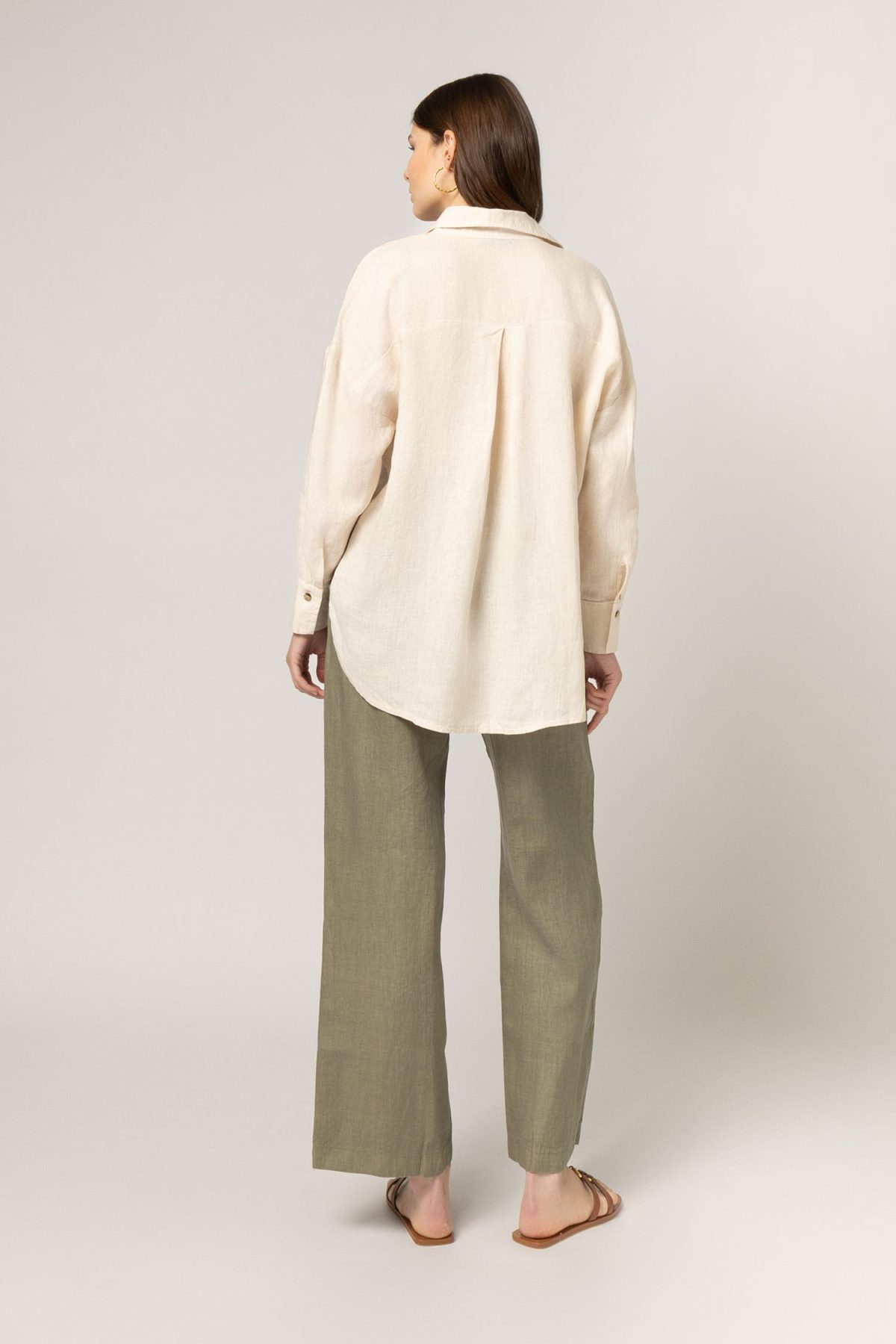 Linen oversized shirt