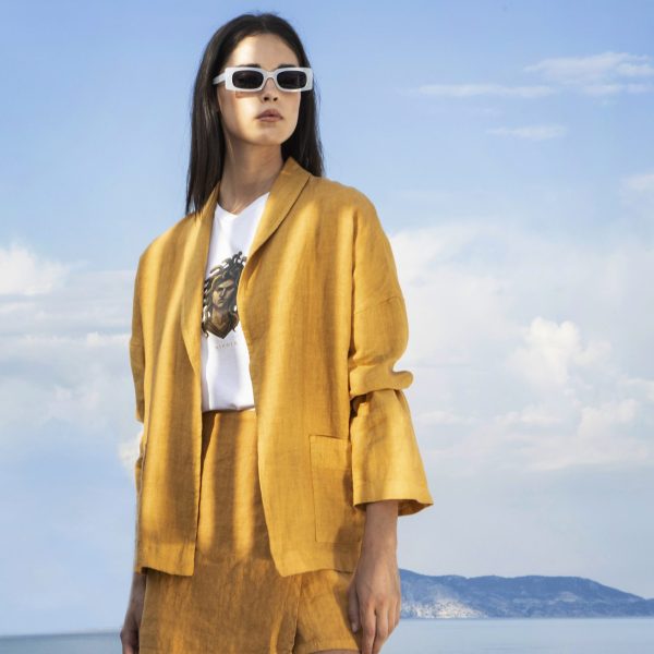 Linen Relaxed Blazer Linen Relaxed Blazer