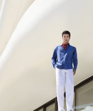 Linen Trousers With Elastic Waist Linen Trousers With Elastic Waist